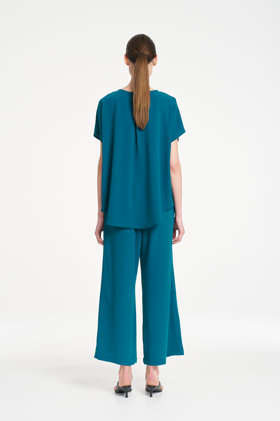 Crop Suit Pant Agean