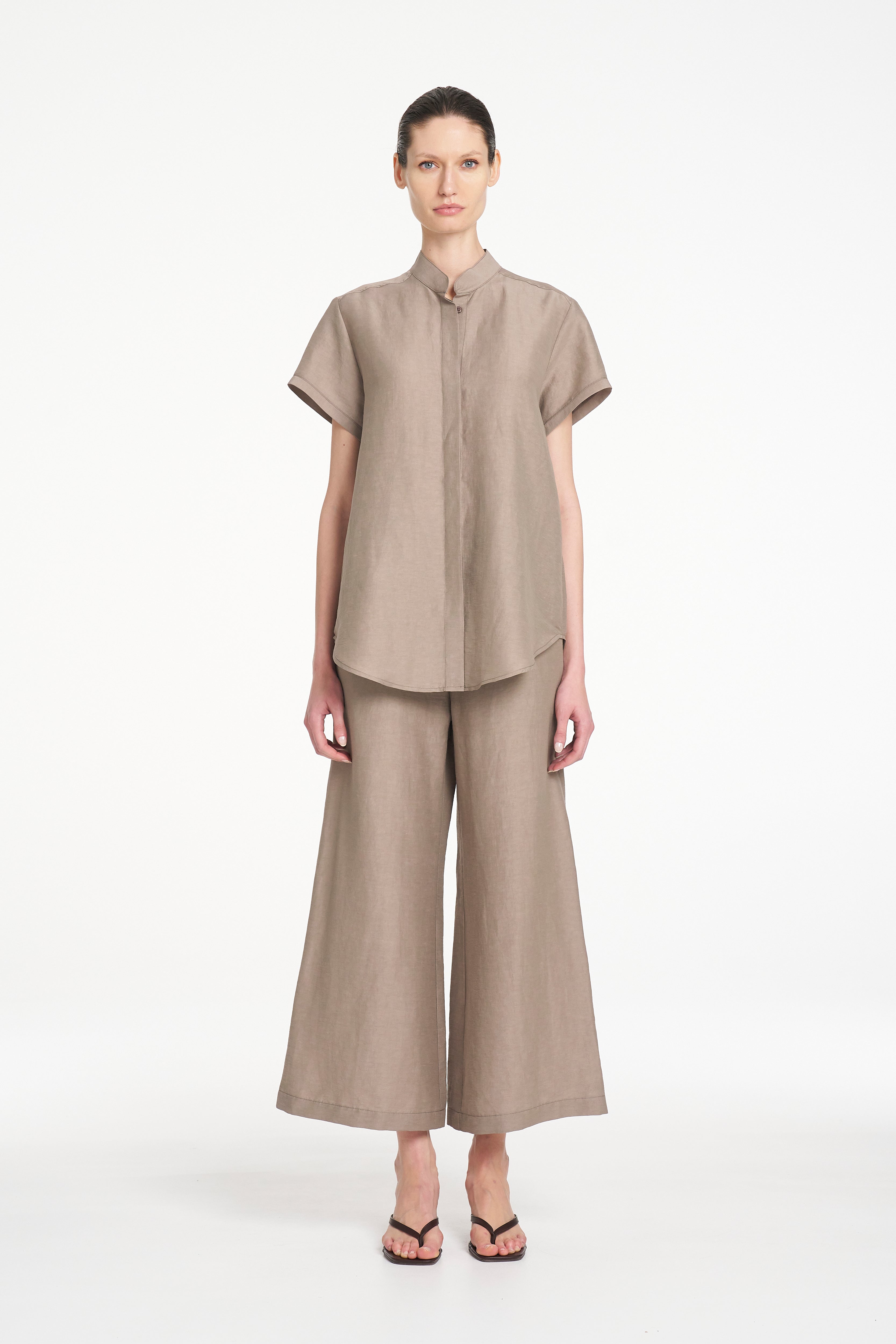 Soft Stand Shirt Twig