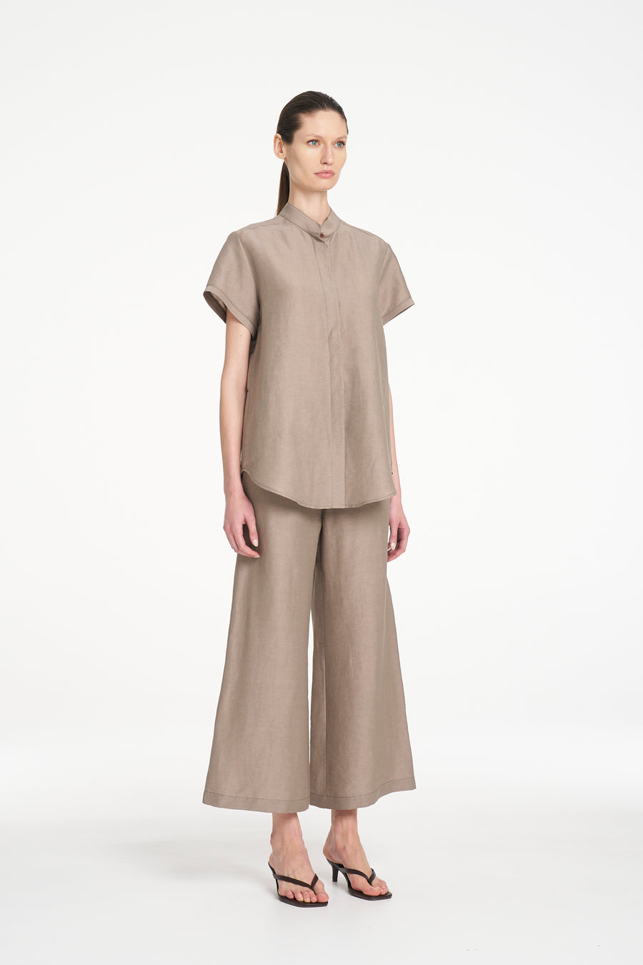 Soft Stand Shirt Twig