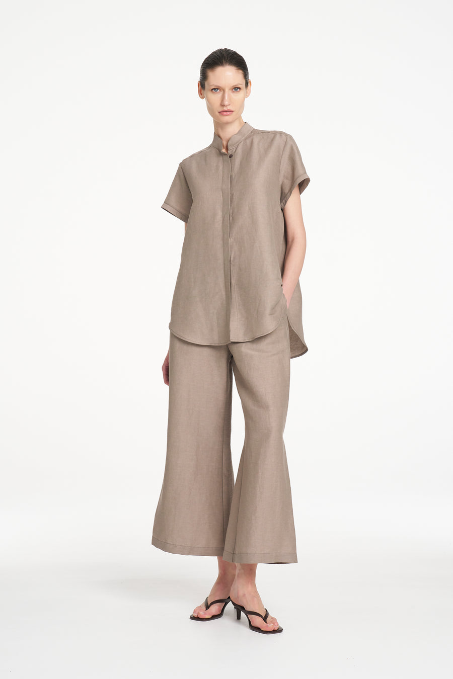 Soft Stand Shirt Twig