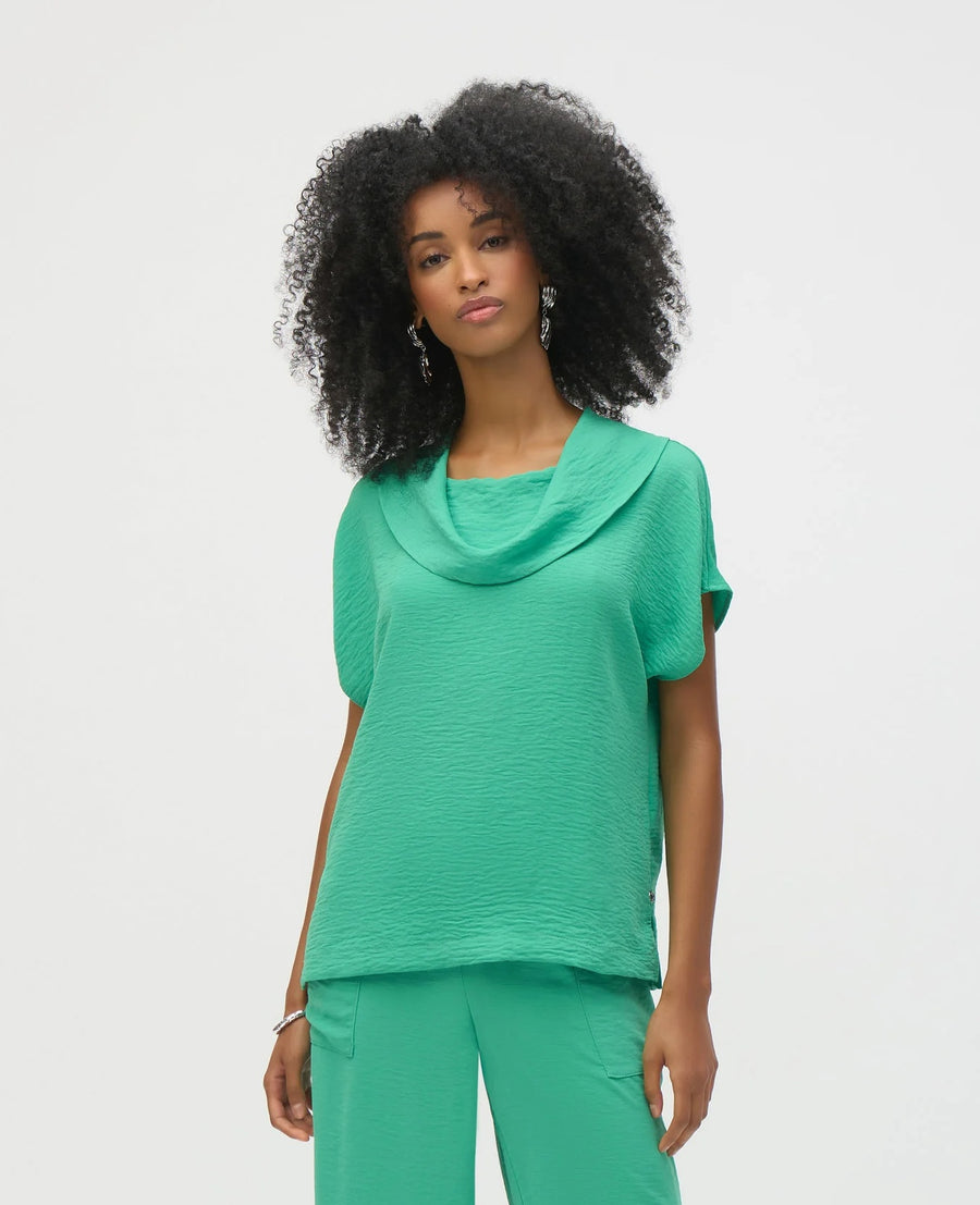 Cowl Neck Straight Top