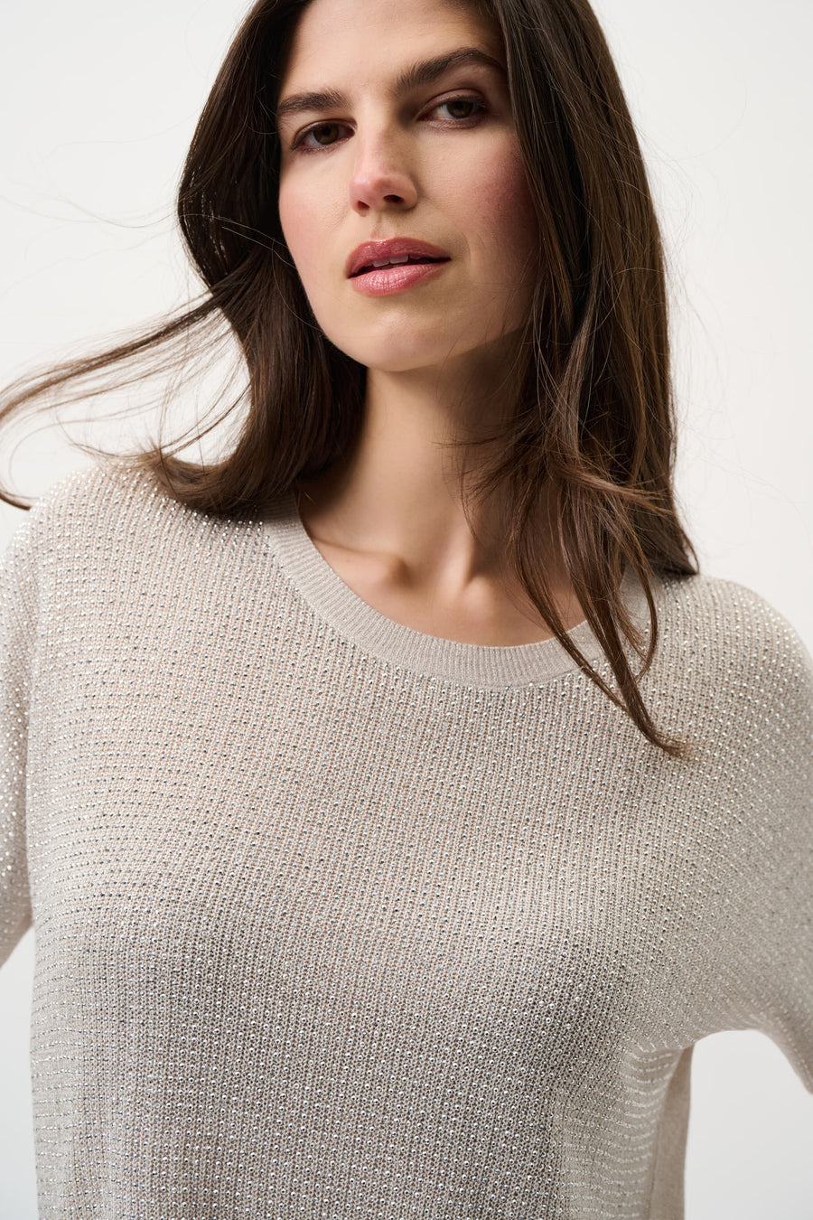 Knitted Rhinestone T