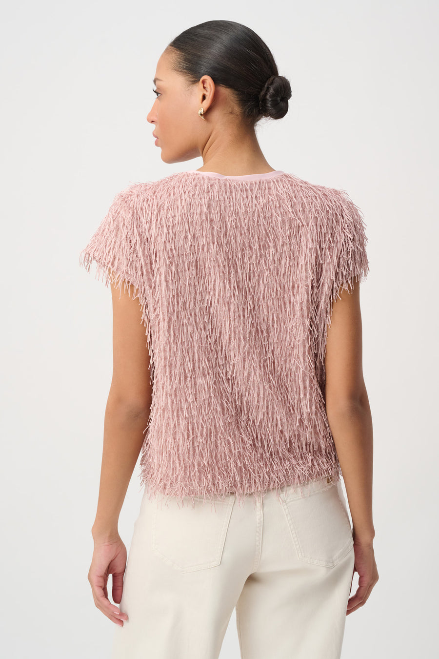 Fringe Top Blush