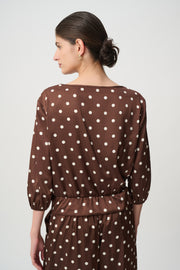 Satin Spot Top