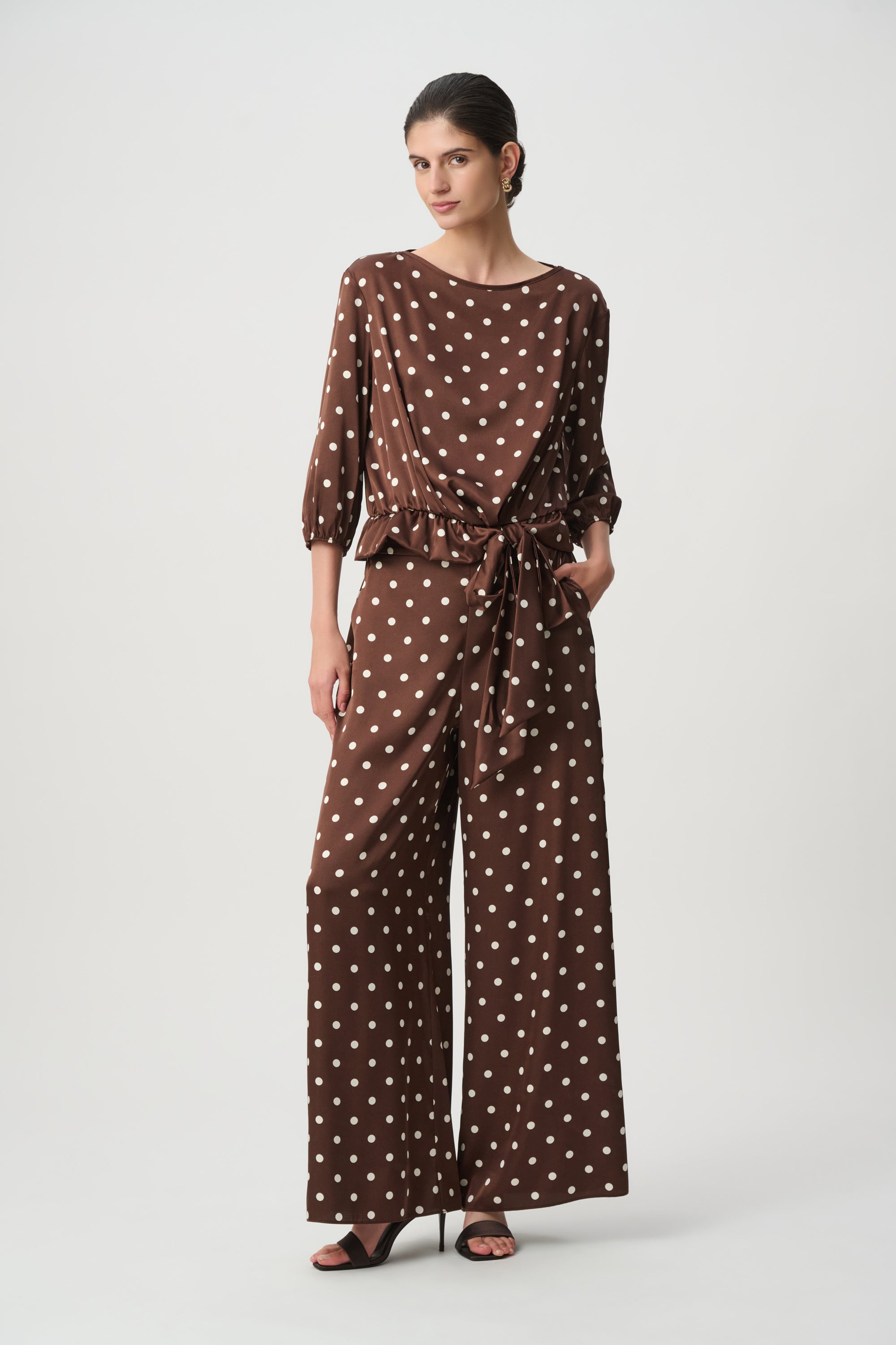 Satin Spot Pant