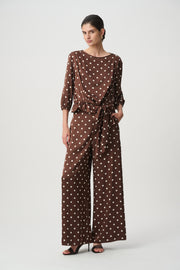 Satin Spot Pant