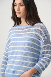 Cotton Blend Stripe Top