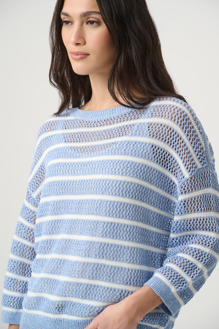 Cotton Blend Stripe Top