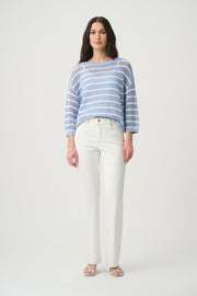 Cotton Blend Stripe Top