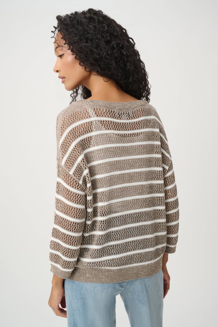 Cotton Blend Stripe Top