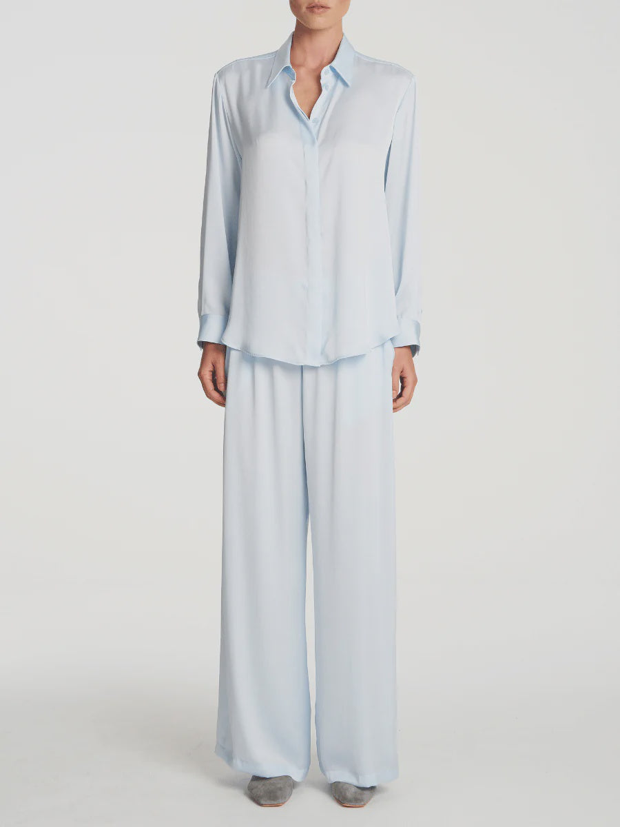 Soft Shirt Mirror Satin