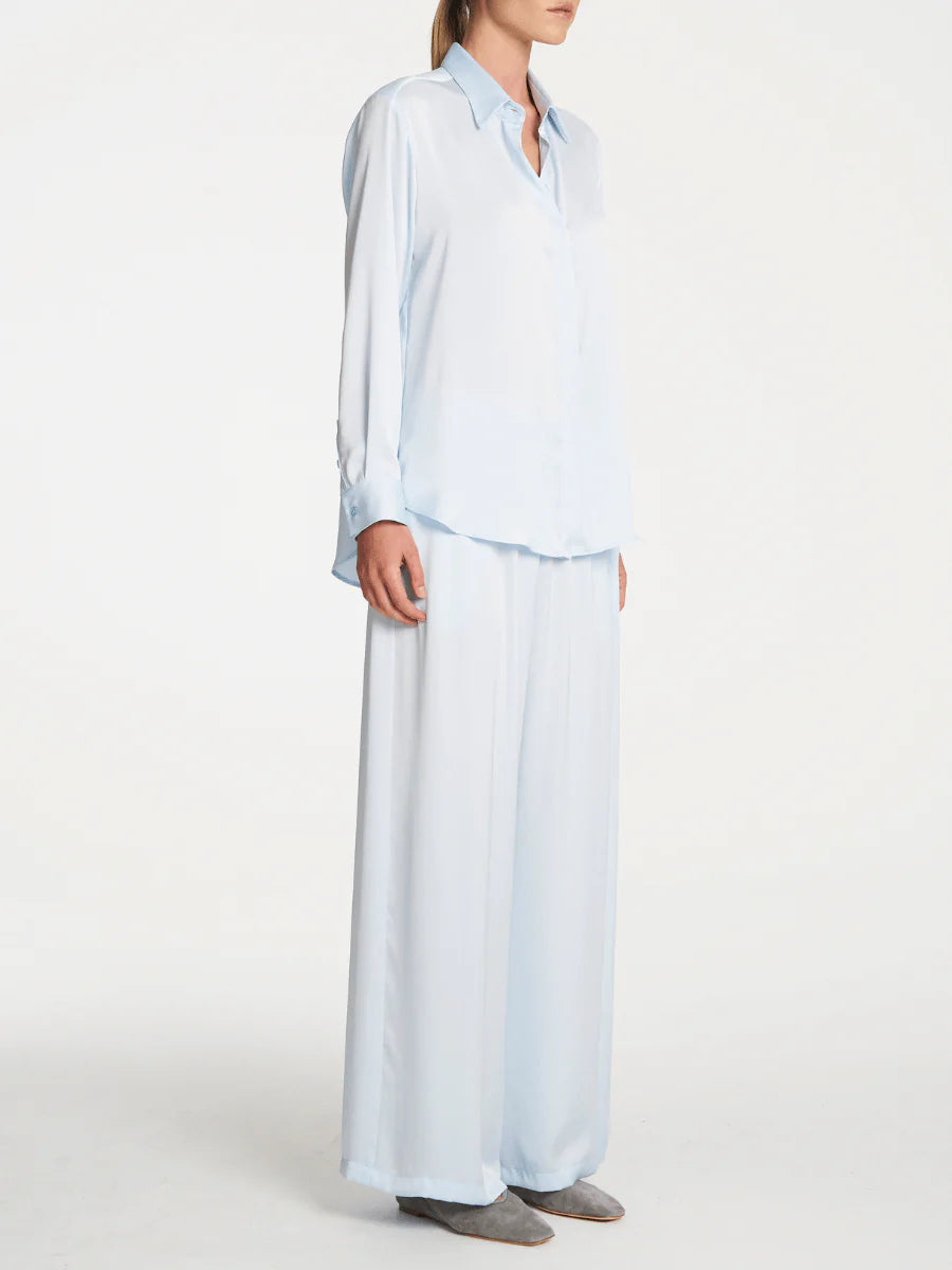 Soft Shirt Mirror Satin