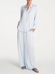 Soft Shirt Mirror Satin
