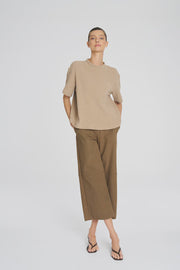 Box Halo Top Cord Knit