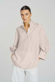 Resort Shirt Tumbled Taffeta