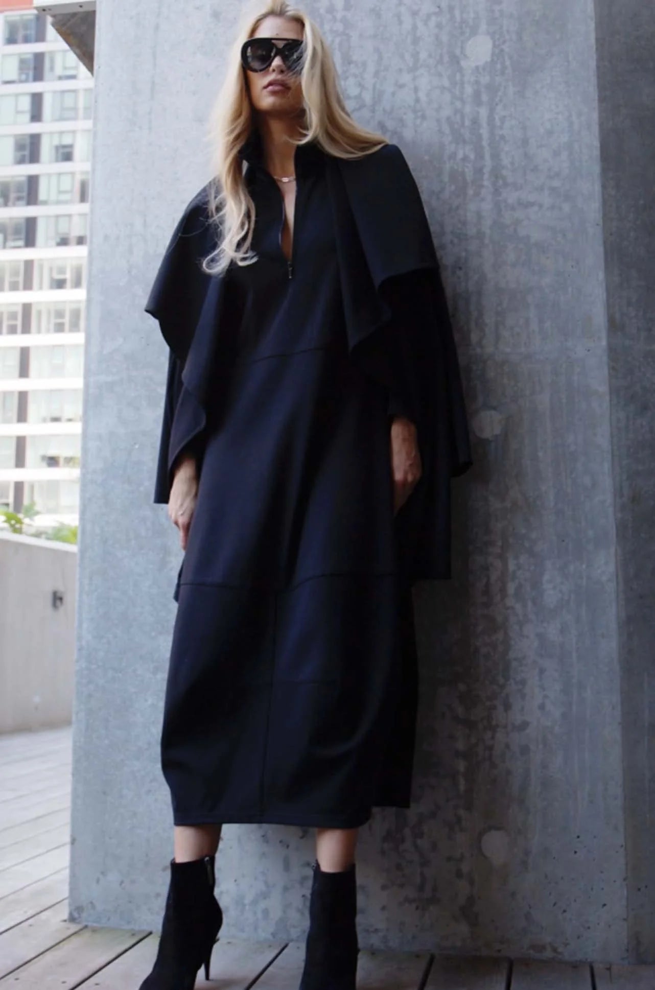 Zip Cone Dress