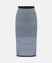 Stripe Pencil Skirt