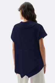Bubble Top Navy