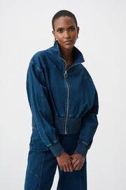 Denim Bomber