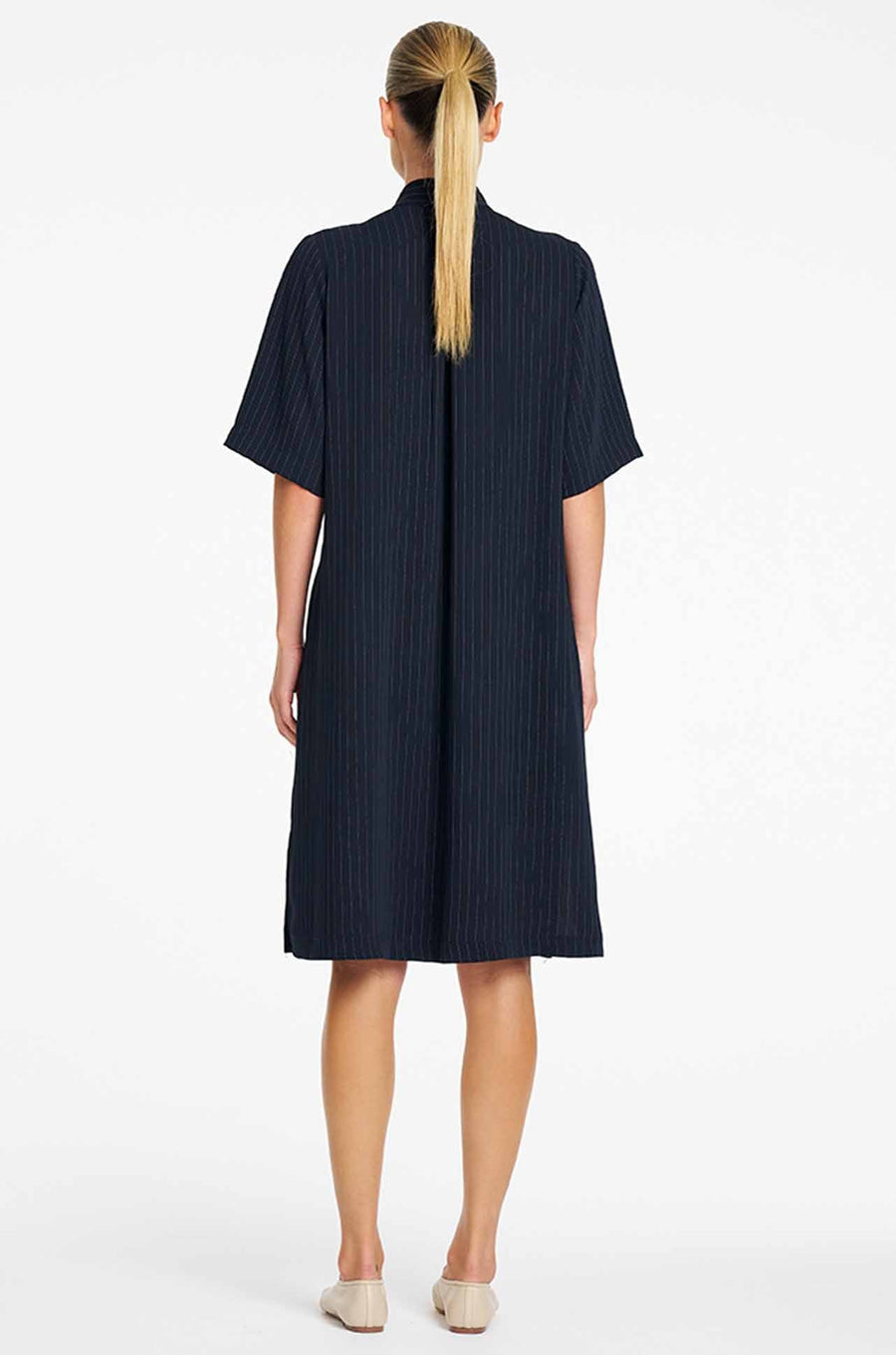 Tab Plaza Dress