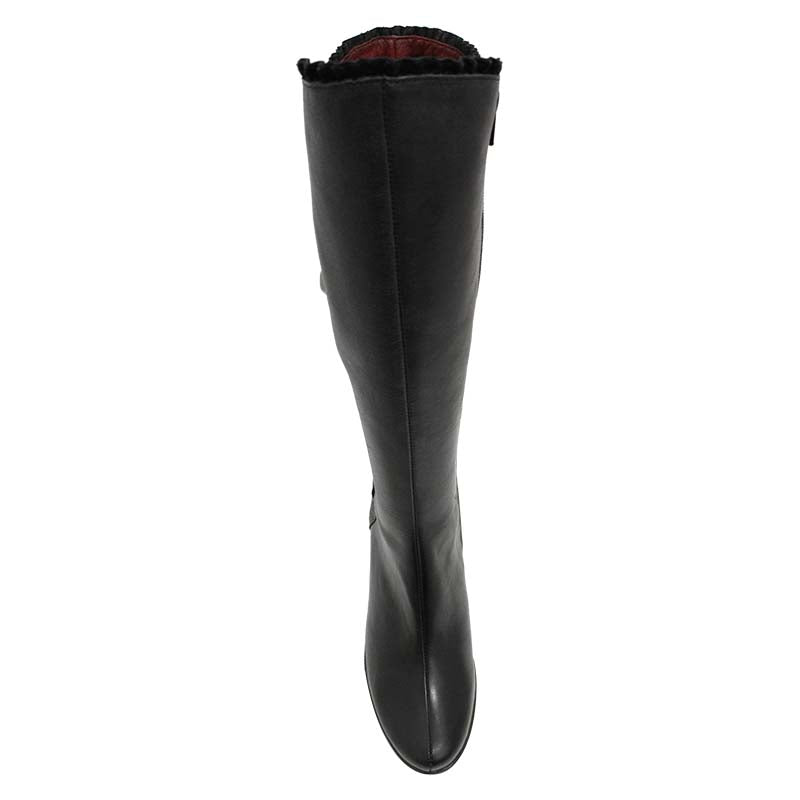 Black Knee High Boot