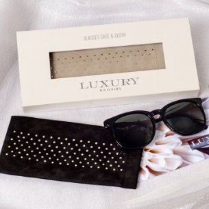 Black Luxury Glasses Case