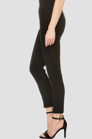 Black Eyelet Pant