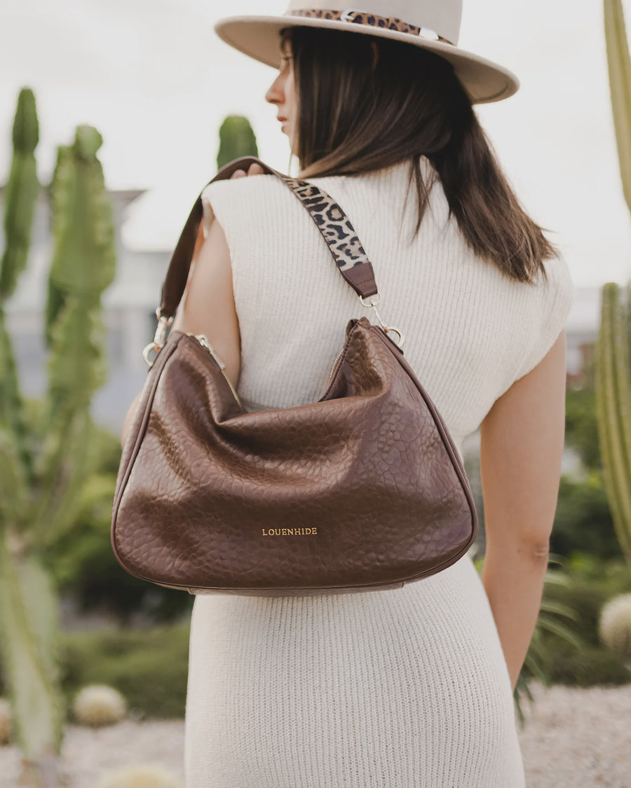 Remi Cocoa Shoulder Bag