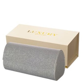 Silver Glimmer Glass Case