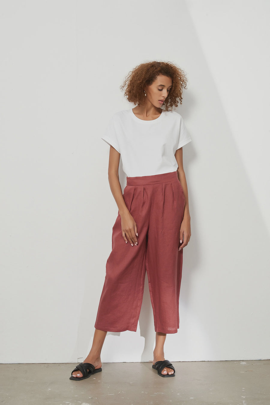 Cropped Pocket Pant