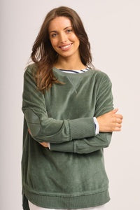 HiLo Velour Sweatshirt